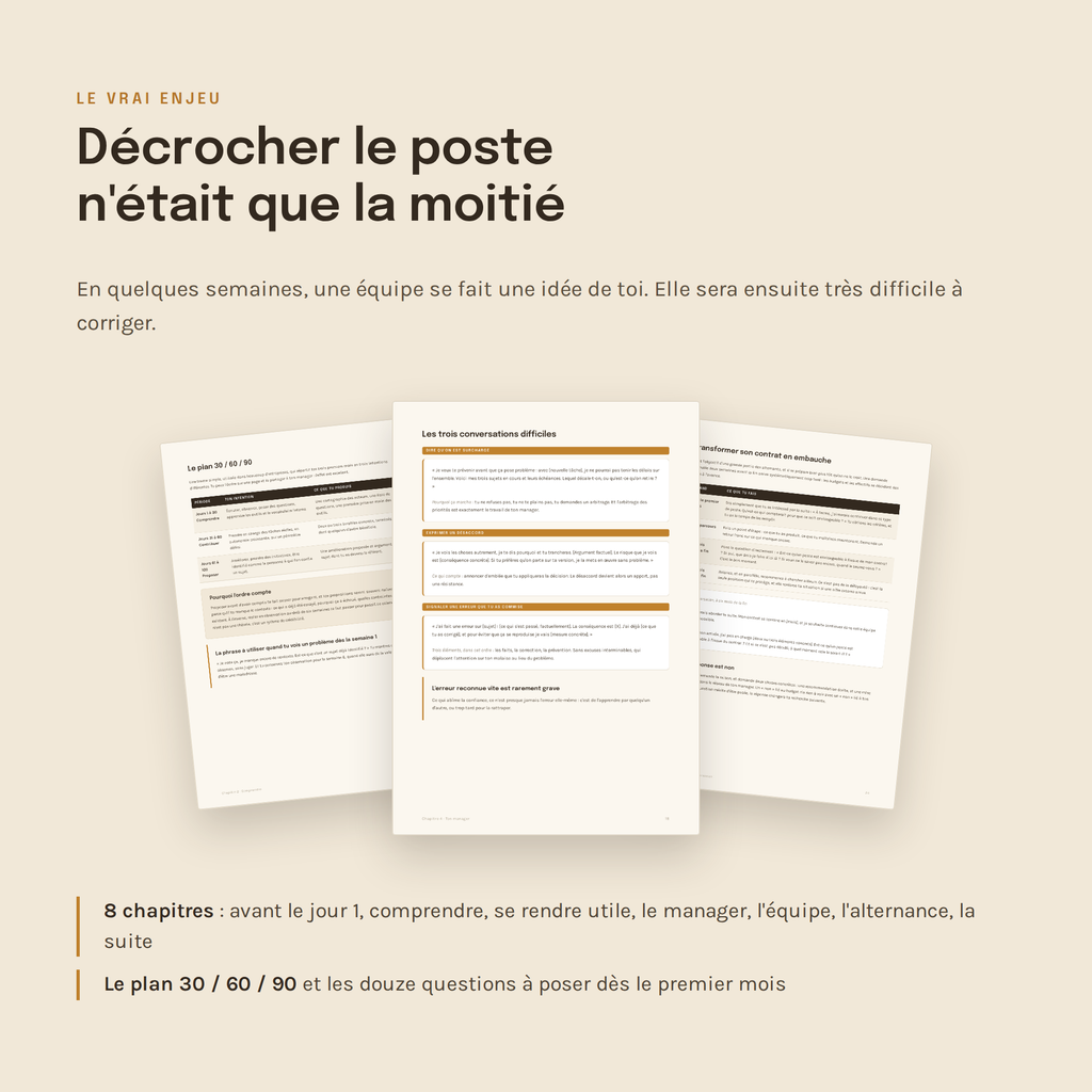 Tes 100 Premiers Jours