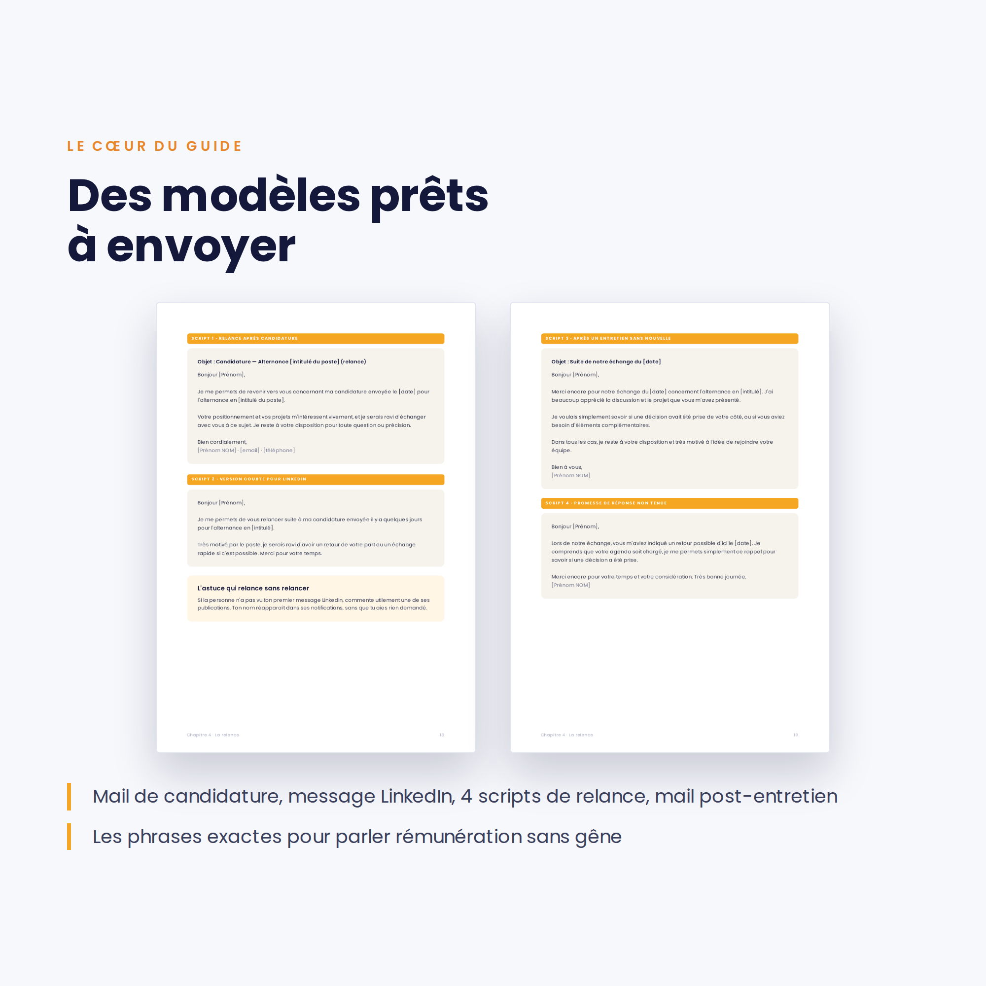5 offres en 1 mois – Guide PDF stage & alternance