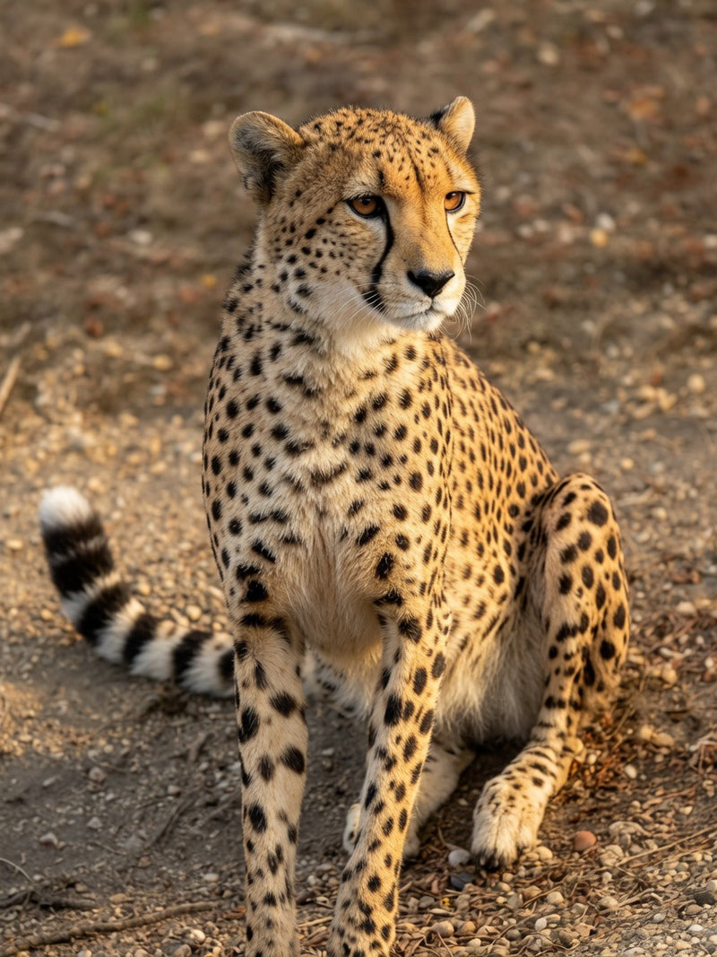Guépard en Lumière Dorée - @loulou.photography_