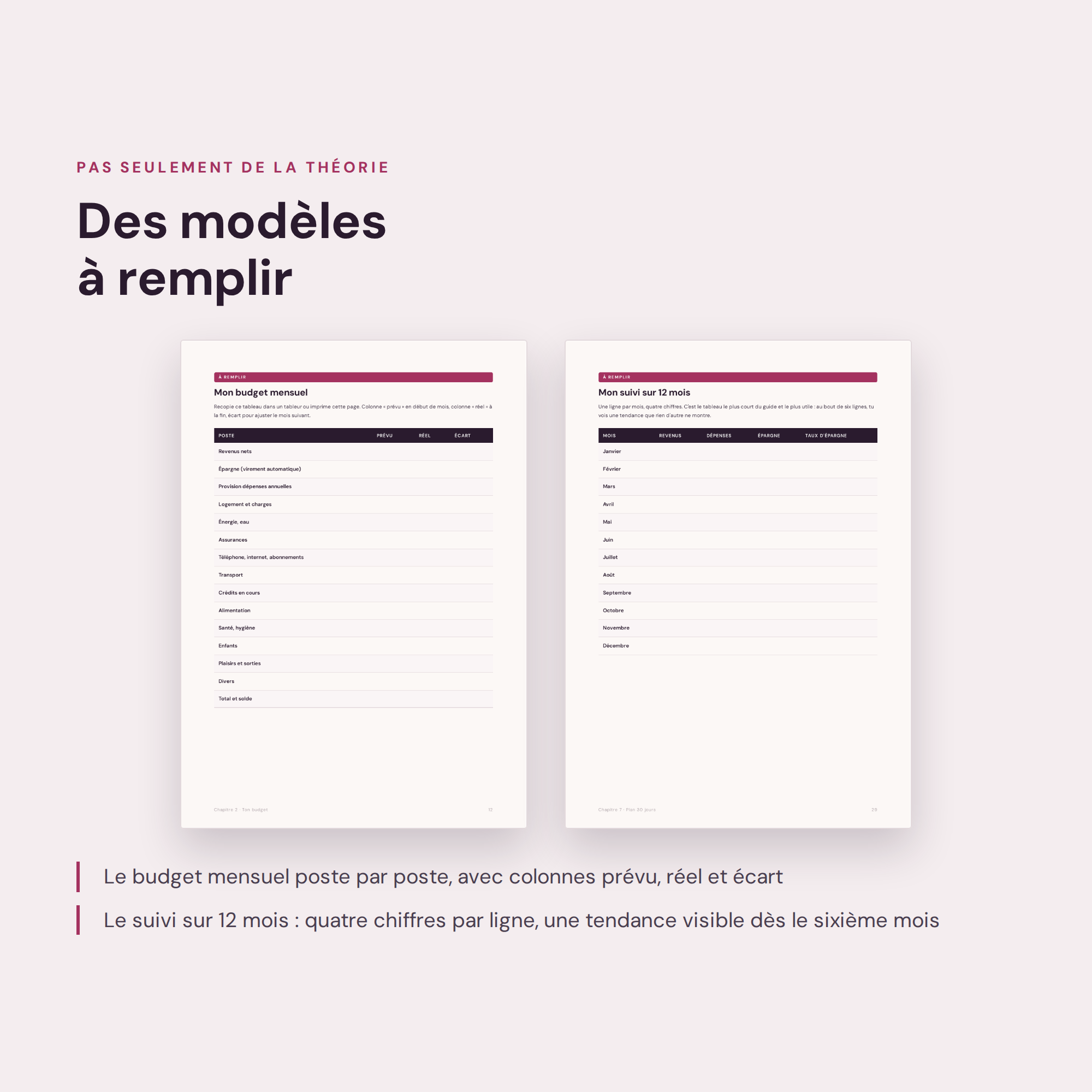 Créer son budget et faire des économies – Guide PDF