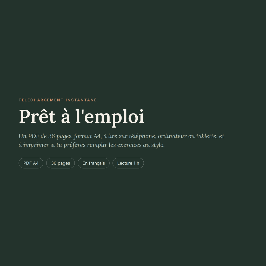 La charge mentale – Guide PDF