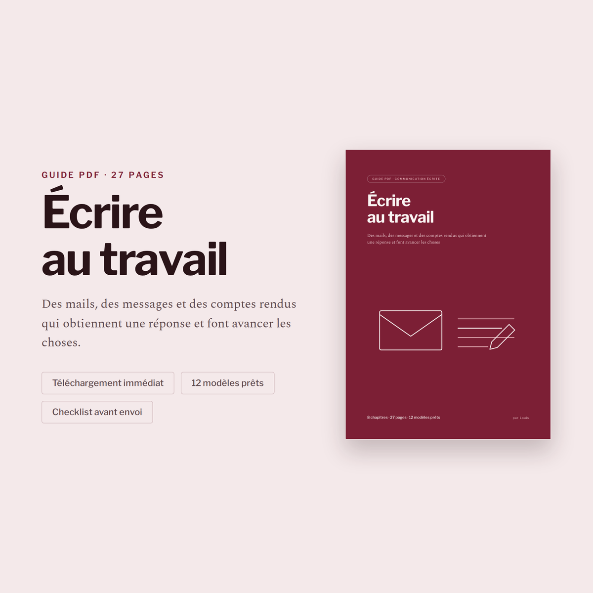 Écrire au Travail