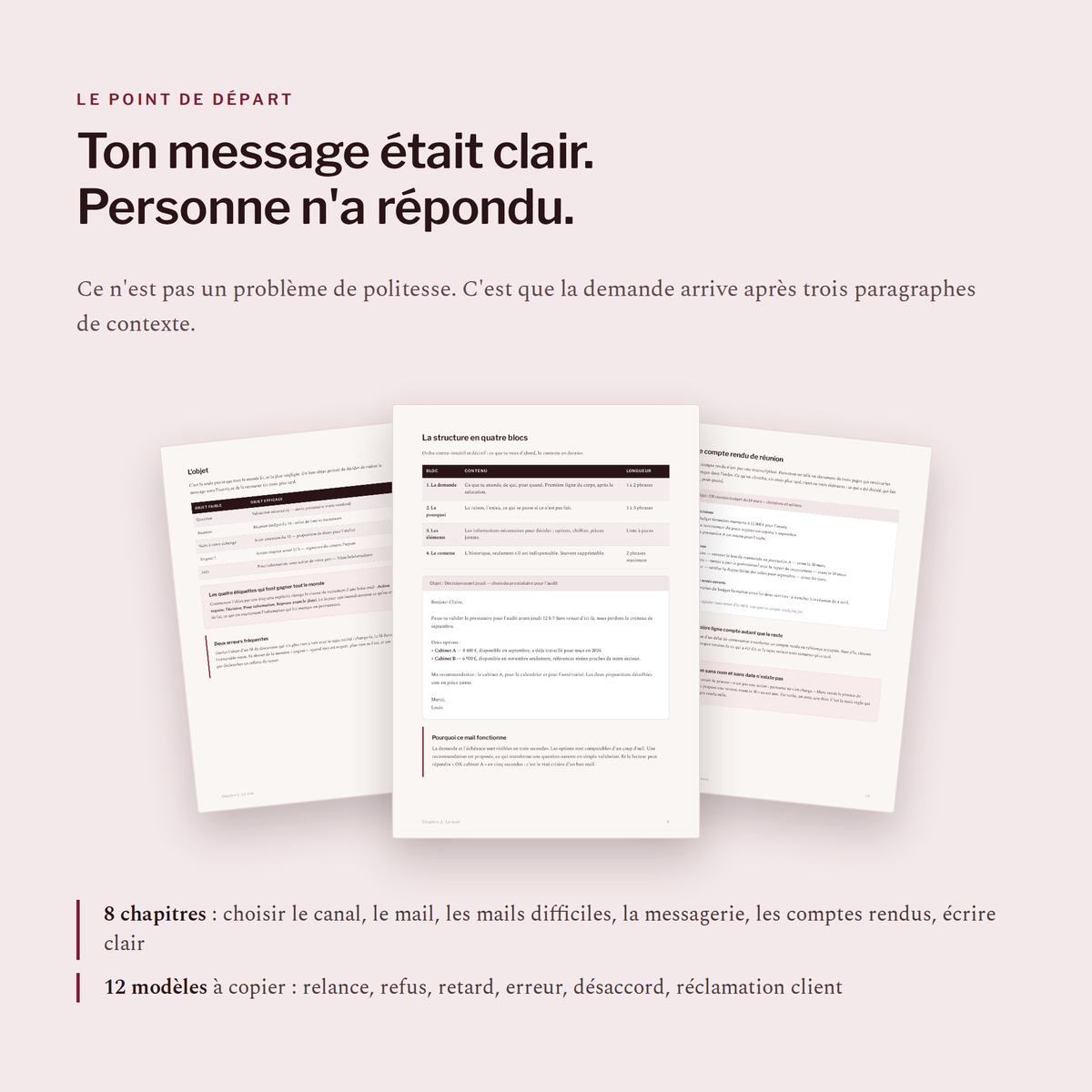 Écrire au Travail