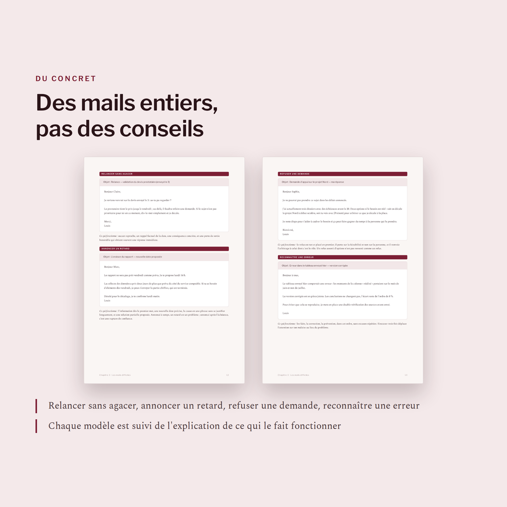 Écrire au Travail