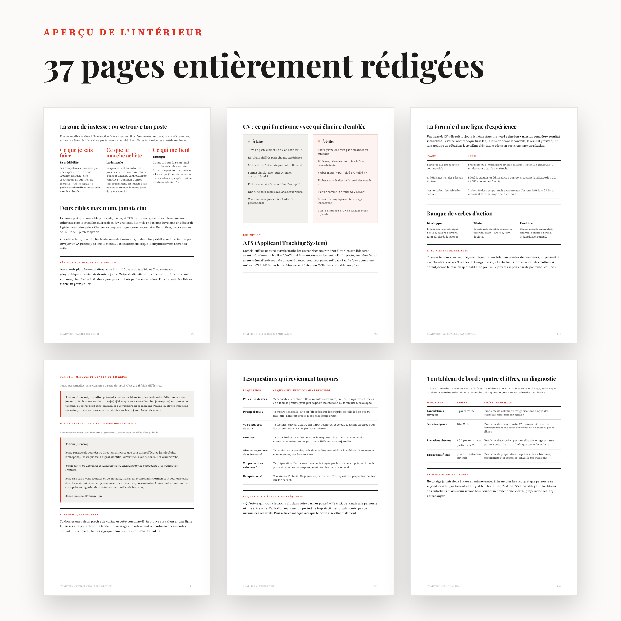 Décroche le job de tes rêves : le guide complet pour trouver, postuler et convaincre
