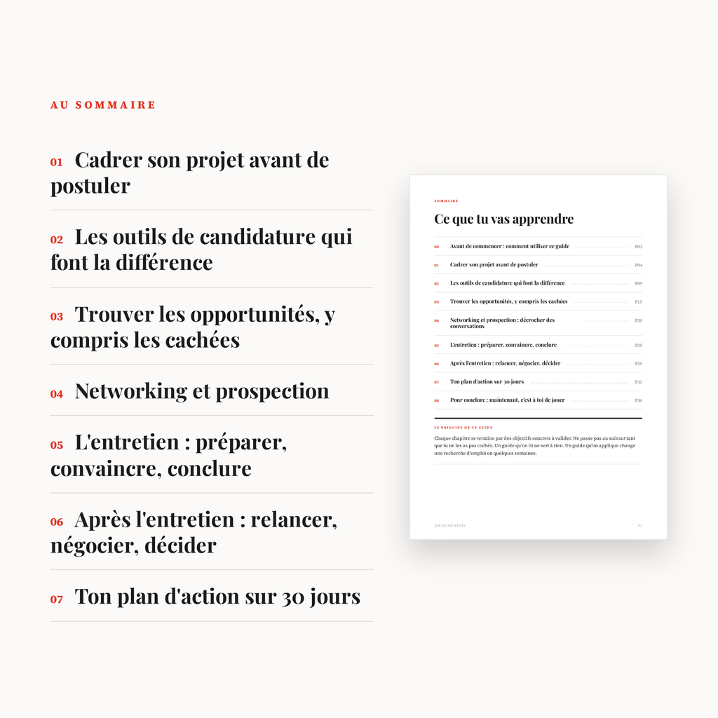 Décroche le job de tes rêves : le guide complet pour trouver, postuler et convaincre