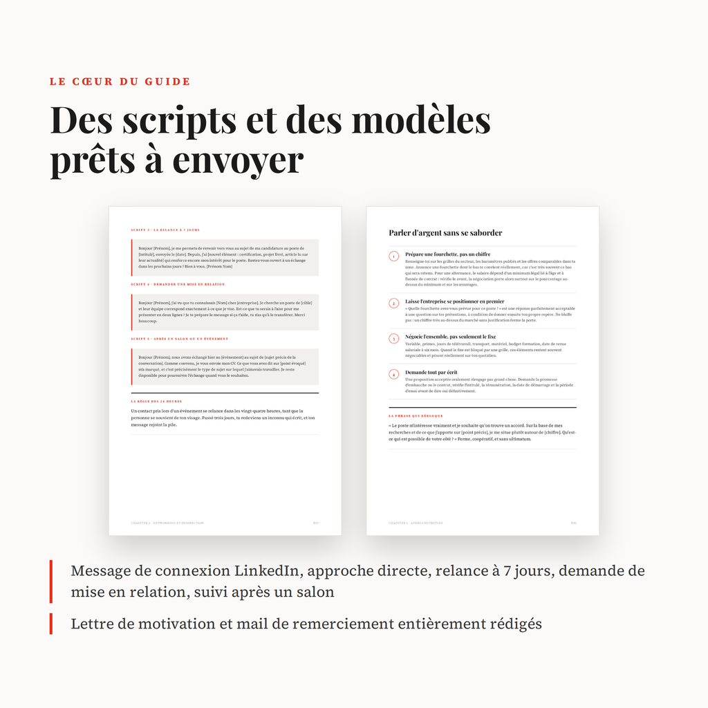 Décroche le job de tes rêves : le guide complet pour trouver, postuler et convaincre