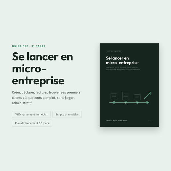Se Lancer en Micro-Entreprise