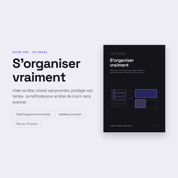 S’organiser Vraiment