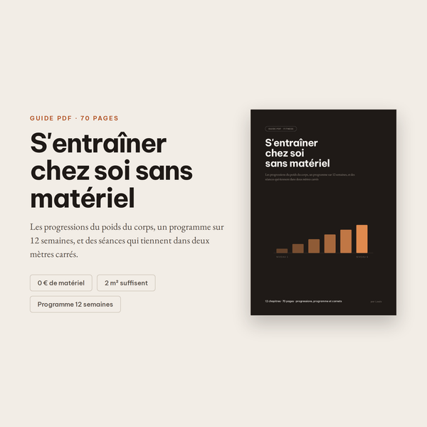 S'entraîner chez soi sans matériel