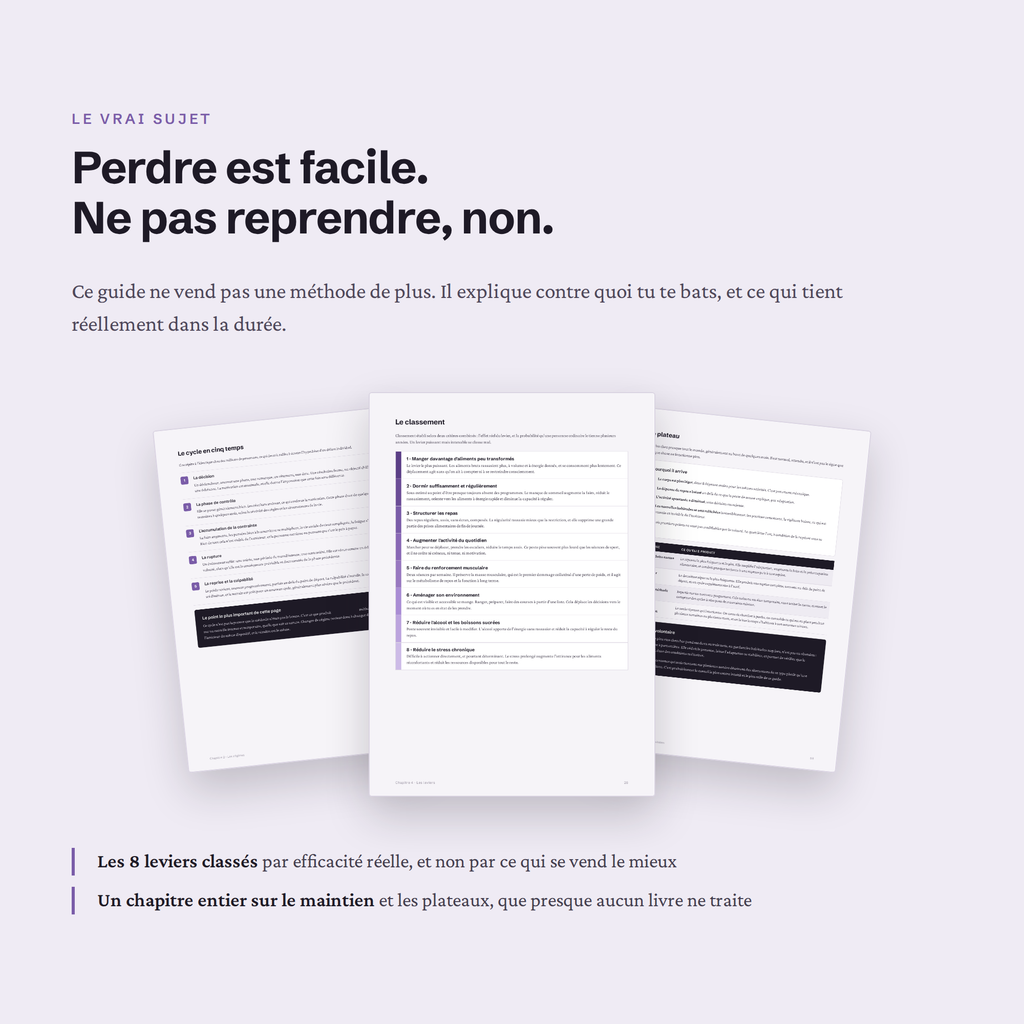 Perdre du poids